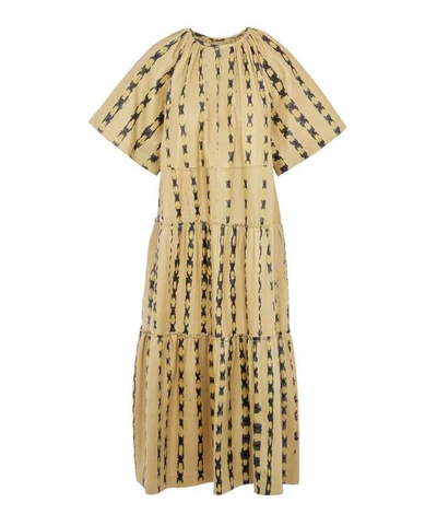 most versatile silk layered dresses Ivory Double Layered Silk Dress
