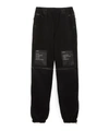 The Soloist Printed Satin-trimmed Fleece Track Pants In Black