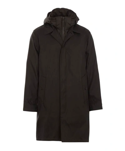 Burberry Jenkins Car Coat In Black