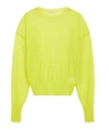 PALOMA WOOL LEDS SEE-THROUGH PUFF-SLEEVE SWEATER,000703703