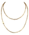 KOJIS GOLD HAND CLASP LONG CHAIN NECKLACE,000706308