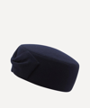 JANE TAYLOR CREPE PILLBOX HAT WITH BOW,000699368