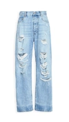 BEN TAVERNITI UNRAVEL PROJECT Distressed Baggy Boyfriend Jeans