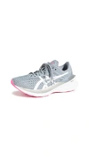 Asics Novablast Lace-up Sneakers In Sheet Rock/white