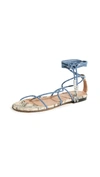 ISABEL MARANT Jindia Flat Strappy Sandals