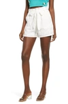 4SI3NNA BLAIRE COTTON EYELET TIE WAIST SHORTS,BDSW1100ES