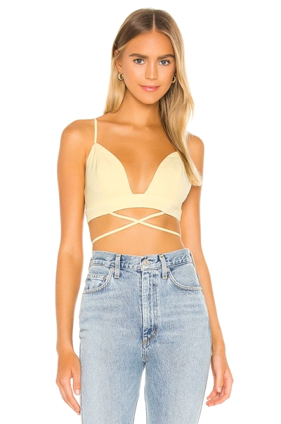 Lovers & Friends Morgan Top In Buttercup Yellow