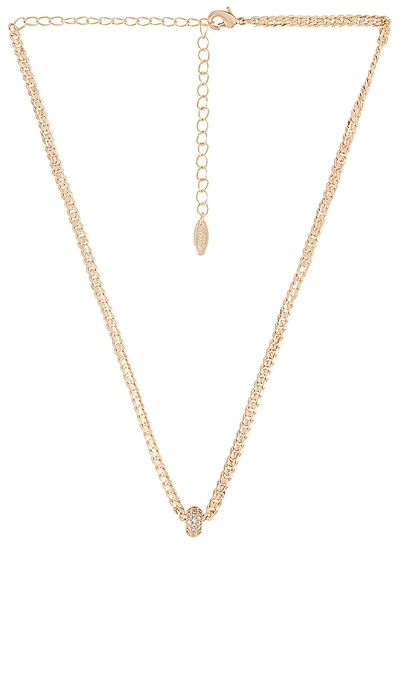 Ettika Snake Chain Pendant Necklace In Gold
