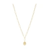 AURELIE BIDERMANN CHARM SCARABÉE NECKLACE,EXCS20CO07 MG/GOLD