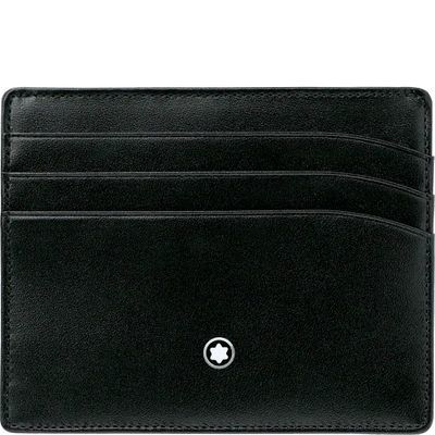 Montblanc Meisterstuck Black Leather 6 Pocket Holder 106653