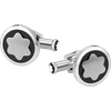 Montblanc Star Cufflinks In Silver