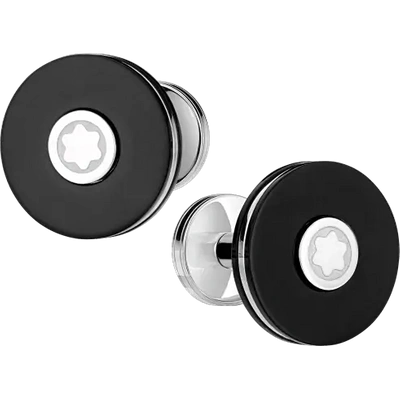 Montblanc Pix Cufflinks In Black