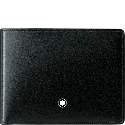 Montblanc Meisterstück Wallet 6cc In Black