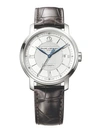 BAUME & MERCIER WOMEN'S CLASSIMA STAINLESS STEEL & ALLIGATOR STRAP WATCH,0431707394077