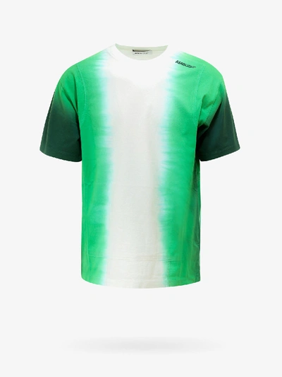 Ambush Round Neck Regular Fit T-shirt For Men In Green
