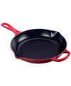 LE CREUSET ENAMELED CAST IRON 10.25" SKILLET