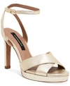 BCBGMAXAZRIA LEAH PLATFORM DRESS SANDALS WOMEN'S SHOES