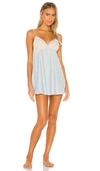 Flora Nikrooz Flora Rosa Nikrooz Charmeuse Chemise In Ice Flow