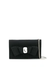 CASADEI CRYSTAL BOW SHOULDER BAG