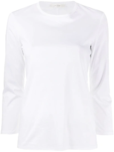 The Row Mave 3/4 Sleeve T-shirt In White