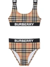 BURBERRY VINTAGE CHECK BIKINI SET