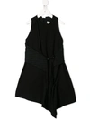 ANJA SCHWERBROCK ALARAN SLEEVELESS ASYMMETRIC DRESS