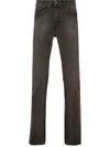 YEEZY Five-pocket Denim Jeans Black Brown,YZ6M5012