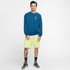 Nike Sportswear Tech Fleece Men's Shorts In Limelight,white