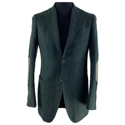 Pre-owned Tombolini Wool Jacket In Grey