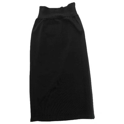 Pre-owned Dolce & Gabbana Mid-length Skirt In Black