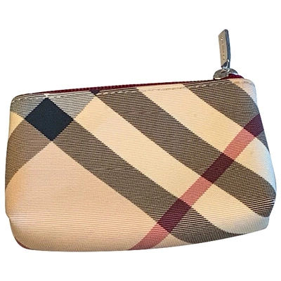 Pre-owned Burberry Cloth Purse In Multicolour