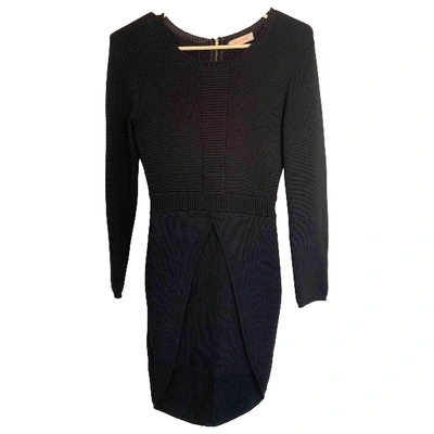 Pre-owned Sass & Bide Mini Dress In Navy