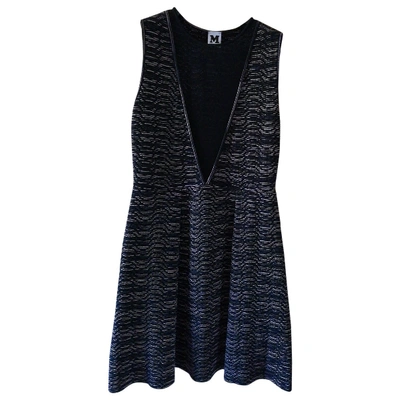 Pre-owned M Missoni Mid-length Dress In Black