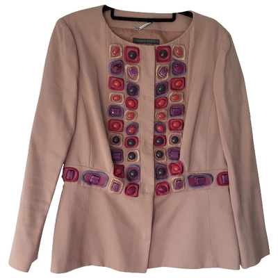 Pre-owned Alberta Ferretti Beige Cotton Jacket