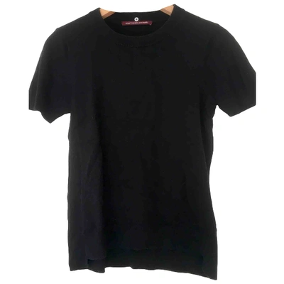 Pre-owned Comptoir Des Cotonniers Black Cotton Top