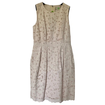 Pre-owned Stella Mccartney Mini Dress In Beige