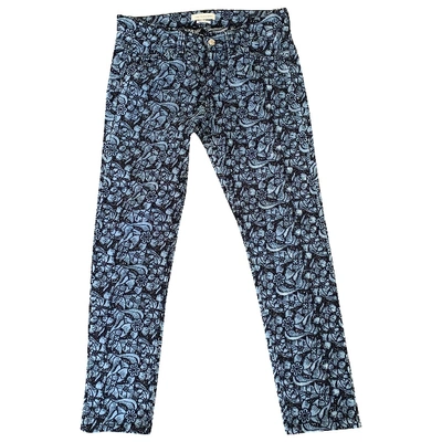 Pre-owned Isabel Marant Étoile Slim Pants In Blue