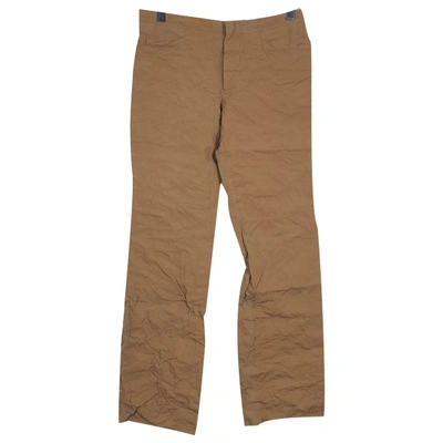 Pre-owned Romeo Gigli Short Pants In Camel