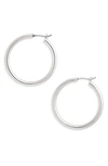 HALOGENR MEDIUM ENDLESS HOOPS,HA17FA17