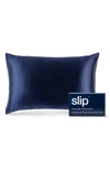 Slip Silk Pillowcase - Queen (various Colors) - Navy In Navy