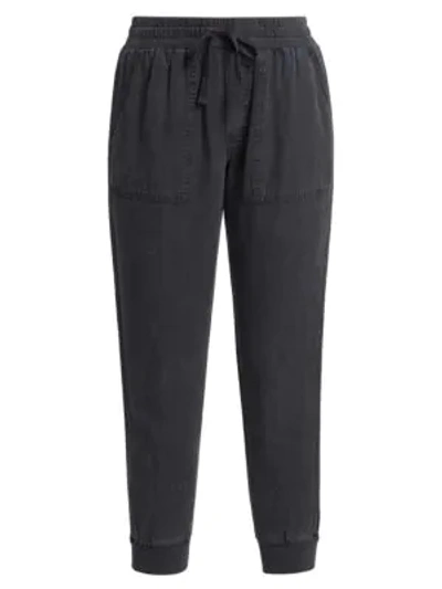 Splendid Lakeside Twill Joggers In Navy