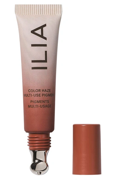 Ilia Colour Haze Multi-use Pigment Stutter .23 oz/ 7ml In Stutter (burnt Orange)