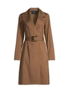 LAFAYETTE 148 Mayfair Belted Trench Coat