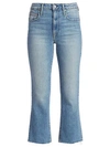 TRAVE Colette High-Rise Kick-Flare Cropped Jeans