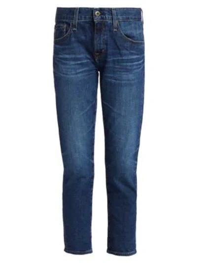 Ag Ex-boyfriend Mid-rise Slim-fit Jeans In 10 Years Alliance