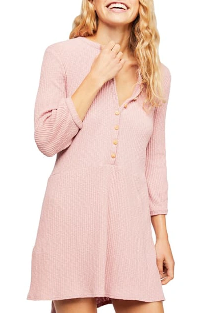 FREE PEOPLE BLOSSOM STRETCH COTTON DRESS OB903478