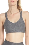 BEYOND YOGA DOUBLE BACK ALLOY SPECKLED BRA,SF8122