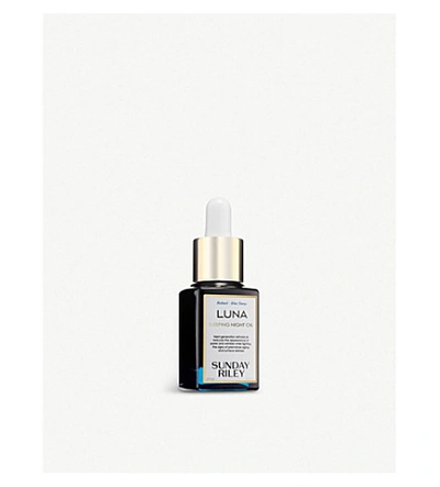 Sunday Riley Luna Sleeping Night Oil With Retinol & Blue Tansy 0.5 Fl Oz-clear