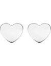 THOMAS SABO GLAM & SOUL STERLING SILVER HEART DISC EAR STUDS,633-10140-H197000112