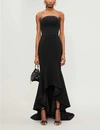 ALEXANDRE VAUTHIER STRAPLESS STRETCH-CREPE GOWN,R00121039